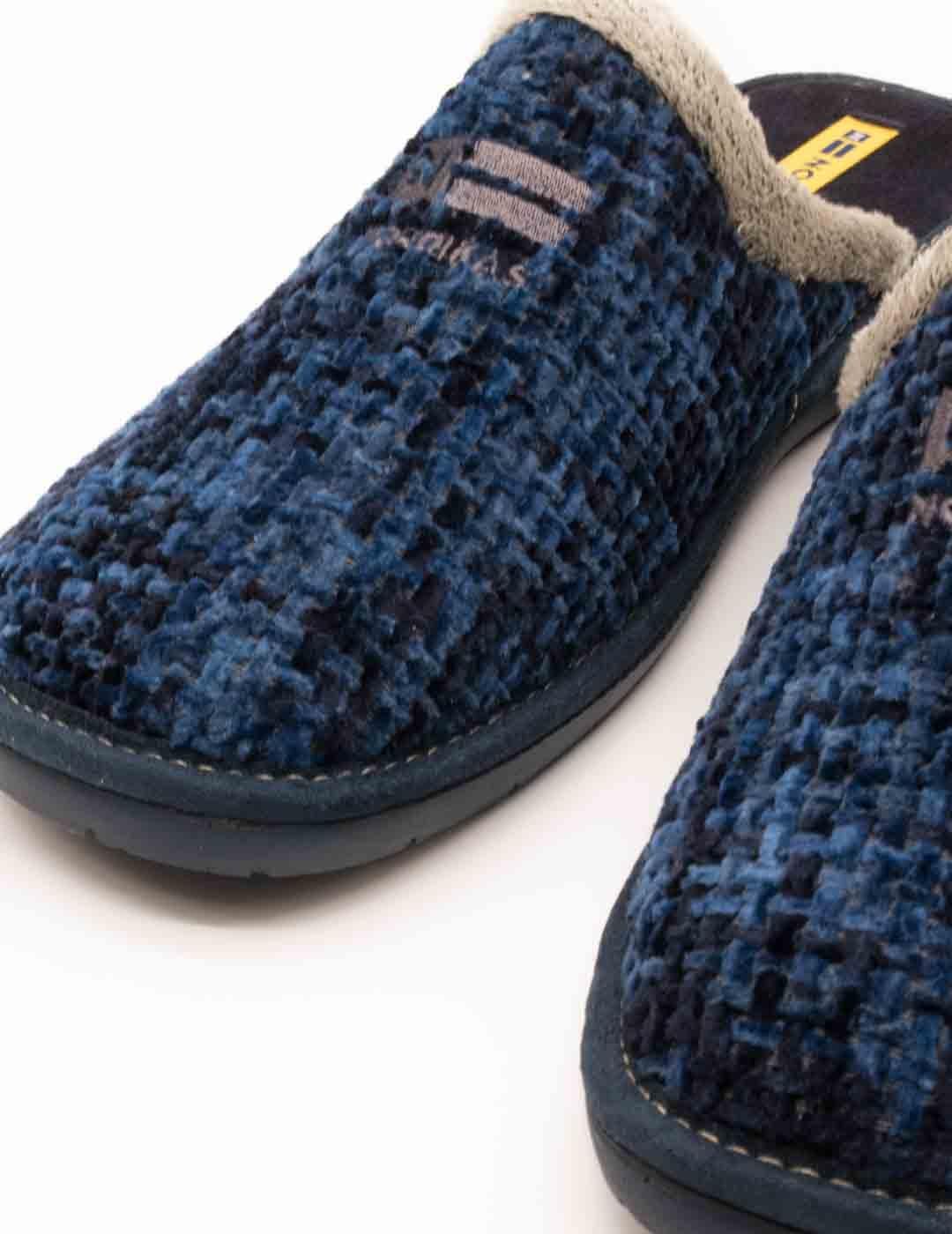 Zapatilla de Casa Nordikas 513 Quebec Marino de Hombre