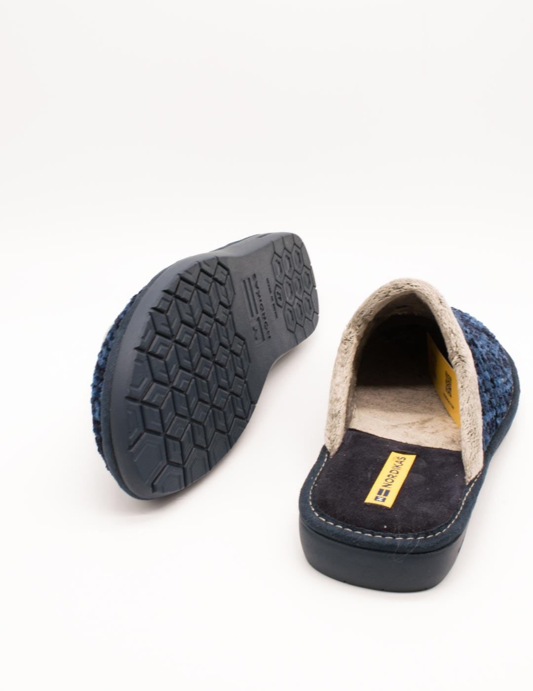 Zapatilla de Casa Nordikas 513 Quebec Marino de Hombre