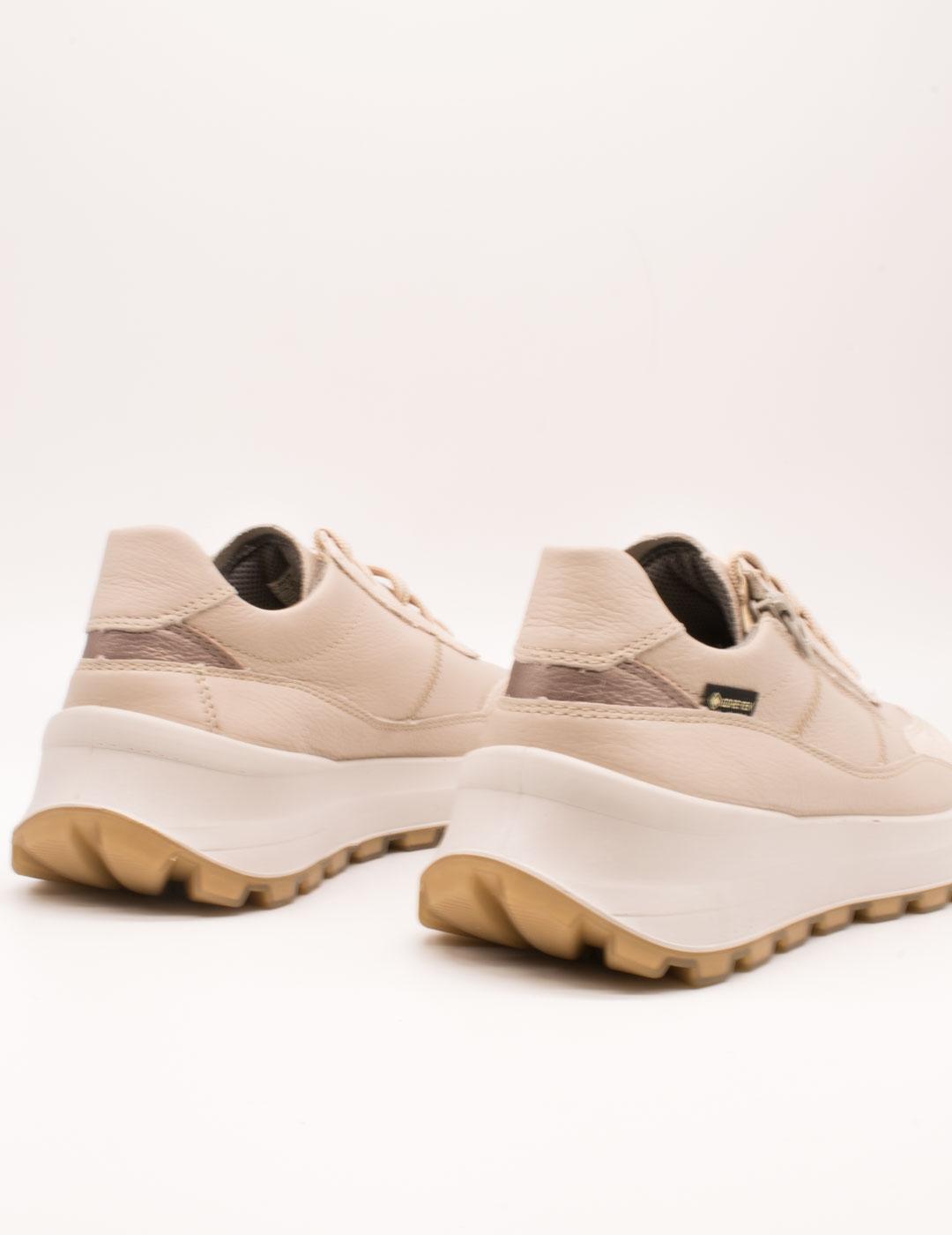 Deportivo Legero 2-000407-4100 Run Tasso Beige de Mujer