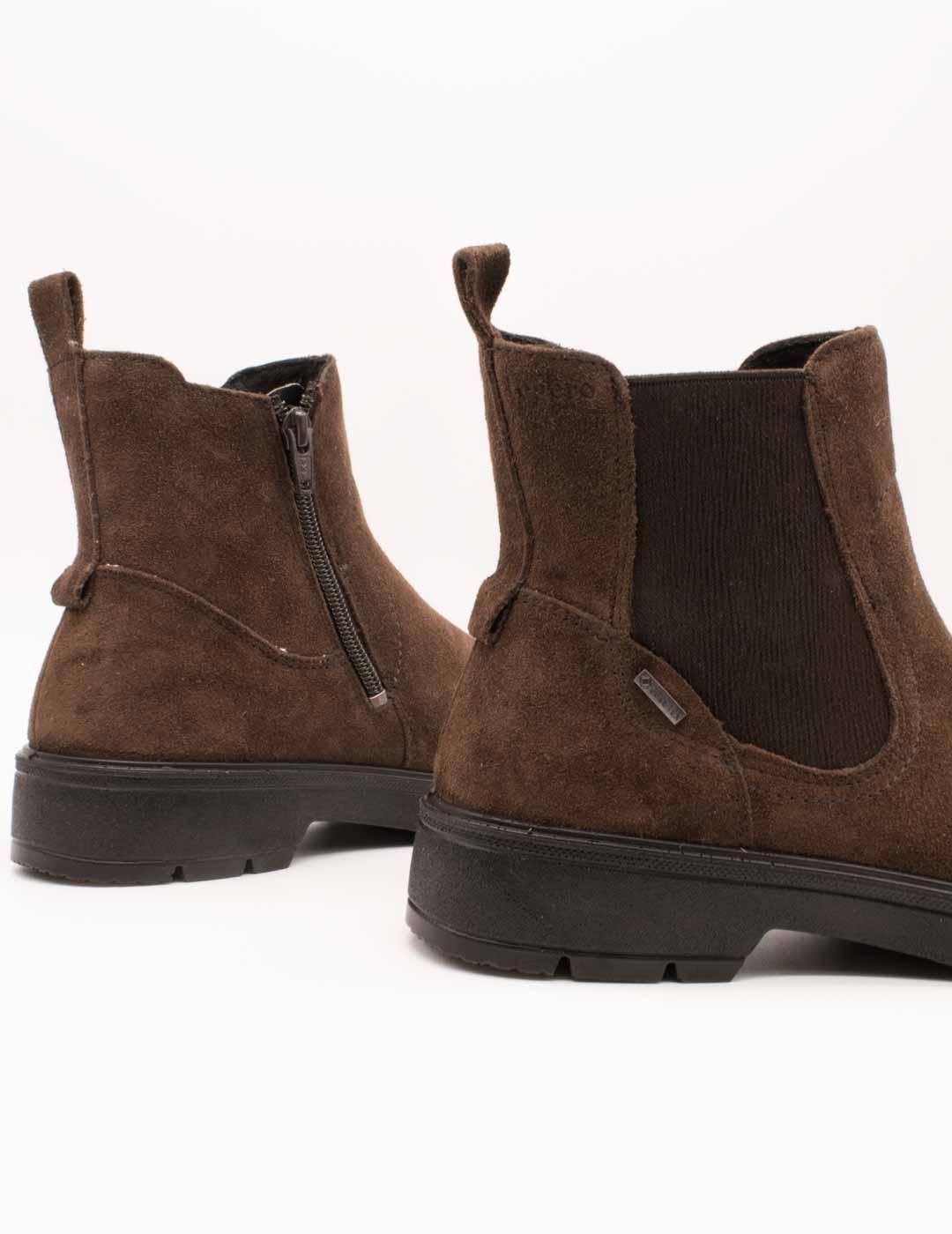 Botín Legero 2-000191-3350 Stiefelette Braun de Mujer