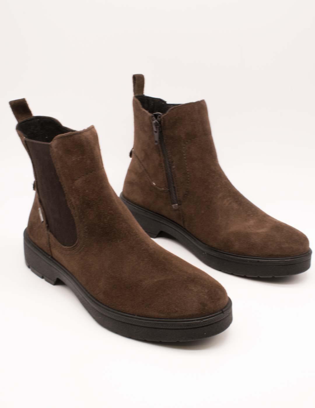 Botín Legero 2-000191-3350 Stiefelette Braun de Mujer