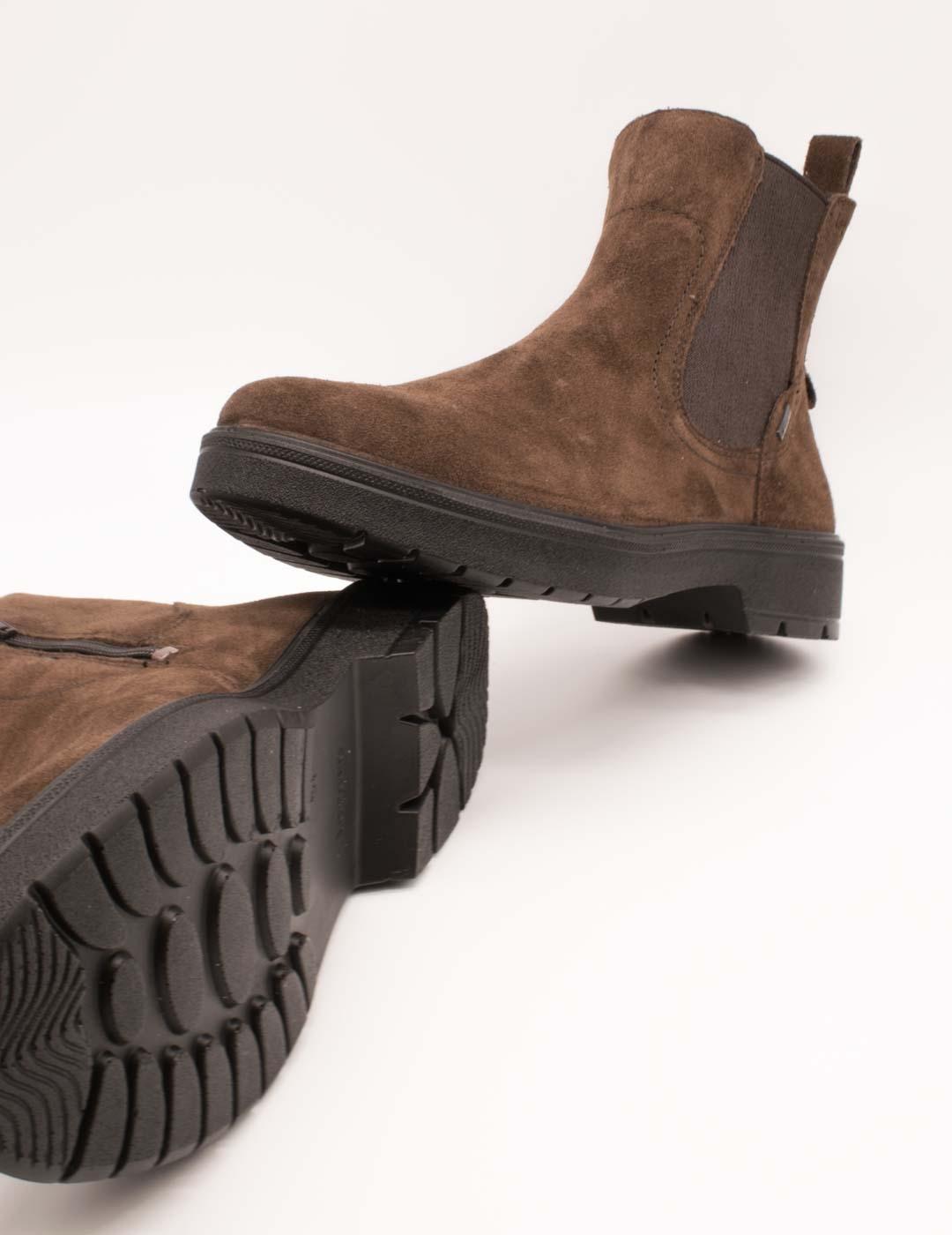 Botín Legero 2-000191-3350 Stiefelette Braun de Mujer