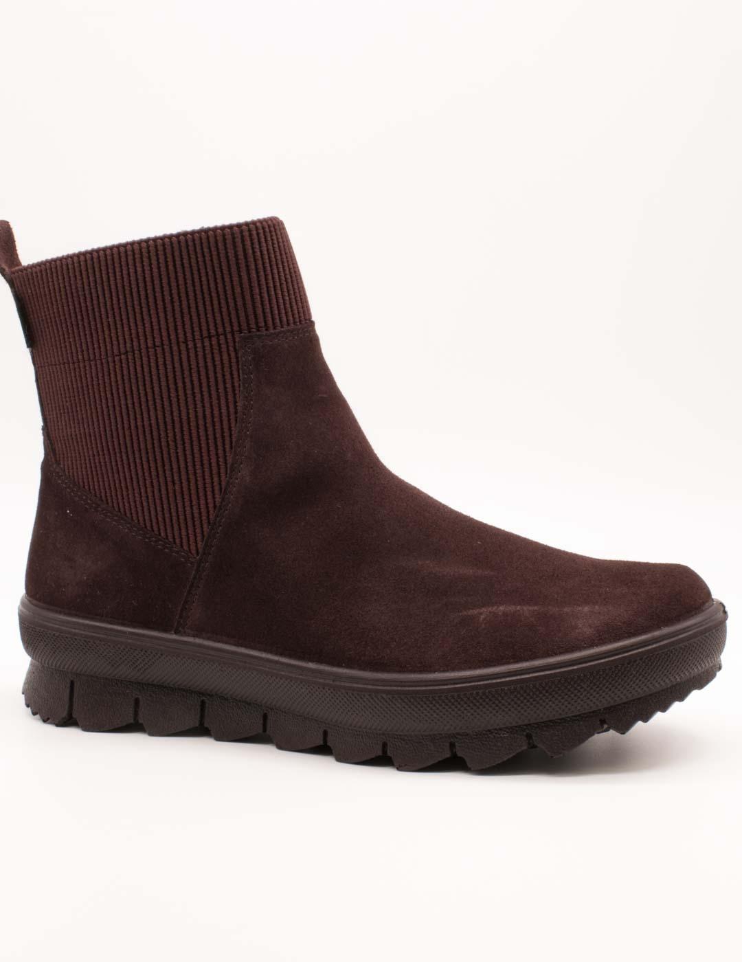 Botín Legero 2-000504-5940 Novara Dark Cherry de Mujer