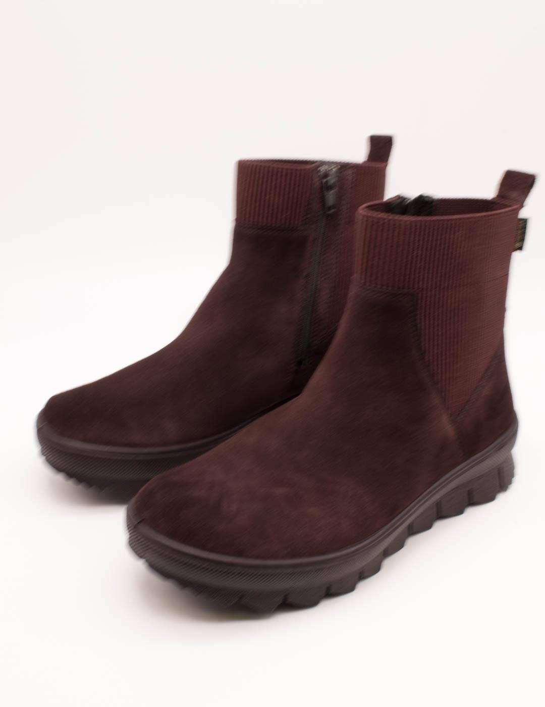 Botín Legero 2-000504-5940 Novara Dark Cherry de Mujer