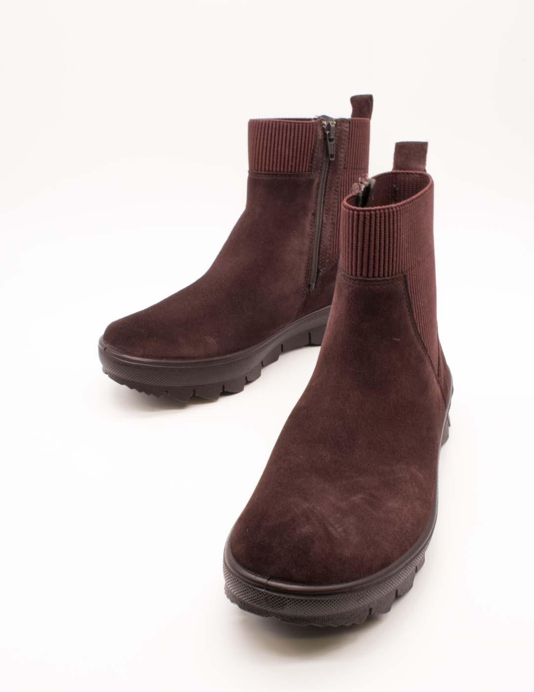 Botín Legero 2-000504-5940 Novara Dark Cherry de Mujer