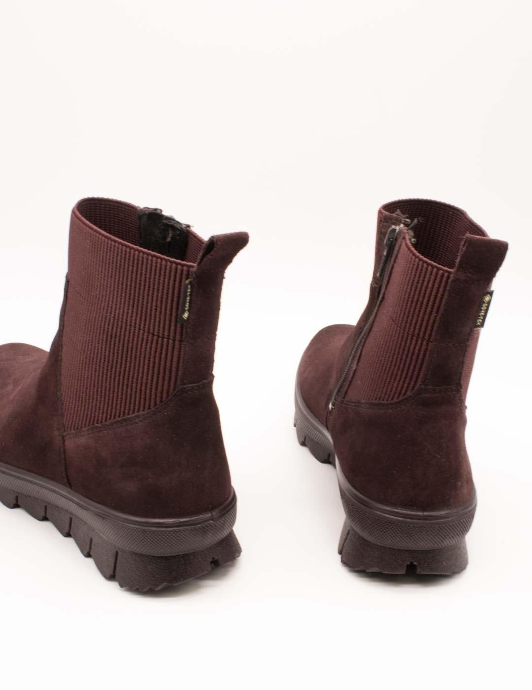 Botín Legero 2-000504-5940 Novara Dark Cherry de Mujer