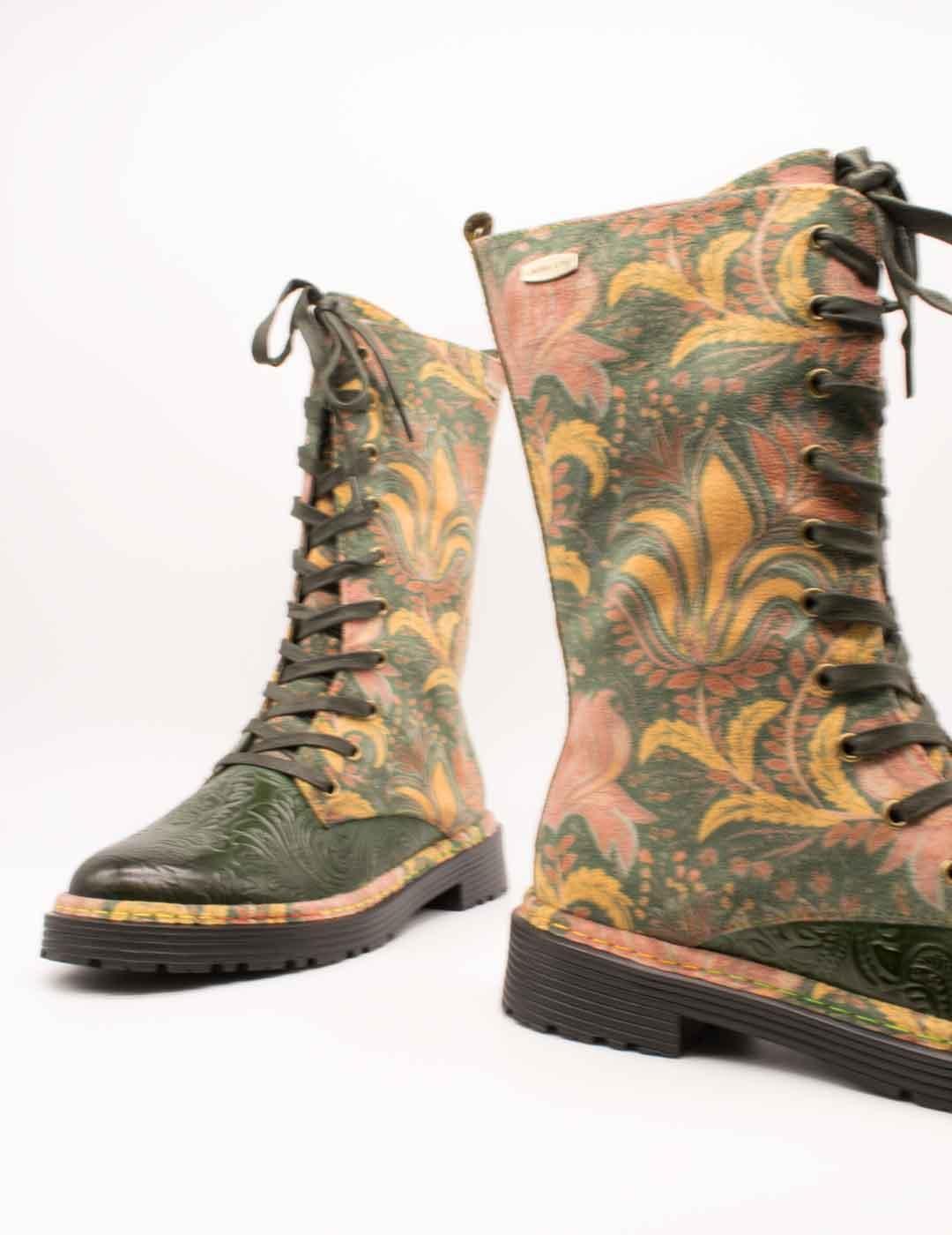 Bota Laura Vita Incaso 18 Kaki de Mujer