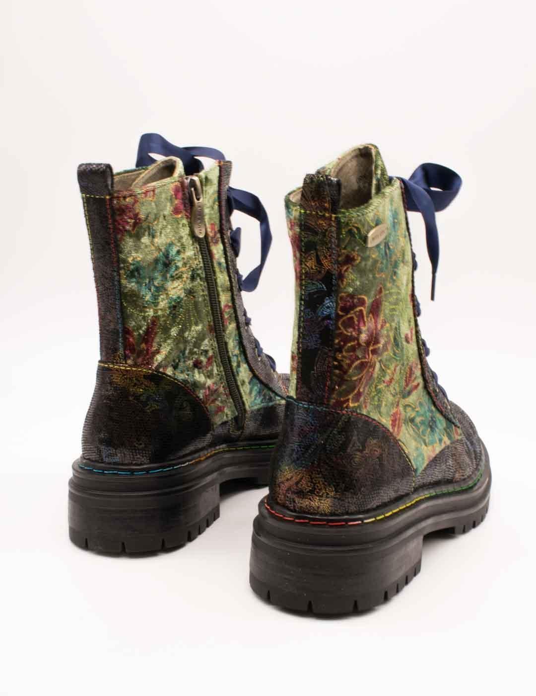 Botín Laura Vita Kandyo 24 Vert de Mujer