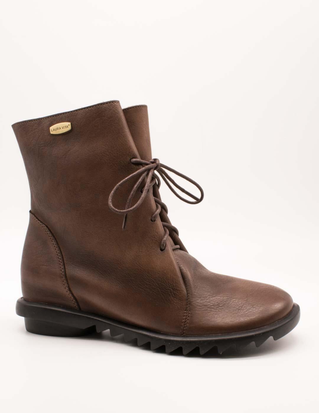 Botín Laura Vita Cyrielle 12 Choco de Mujer