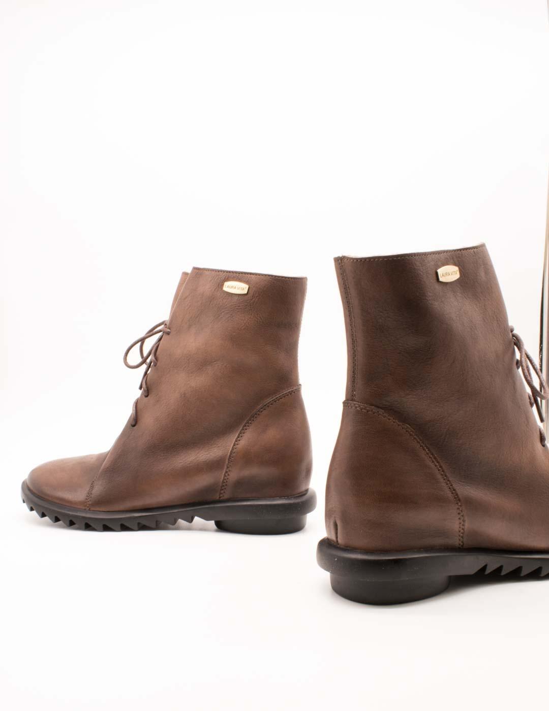 Botín Laura Vita Cyrielle 12 Choco de Mujer