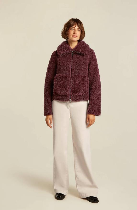 Beamount BM05510253 Roxy Burgundy Chaqueta de Mujer