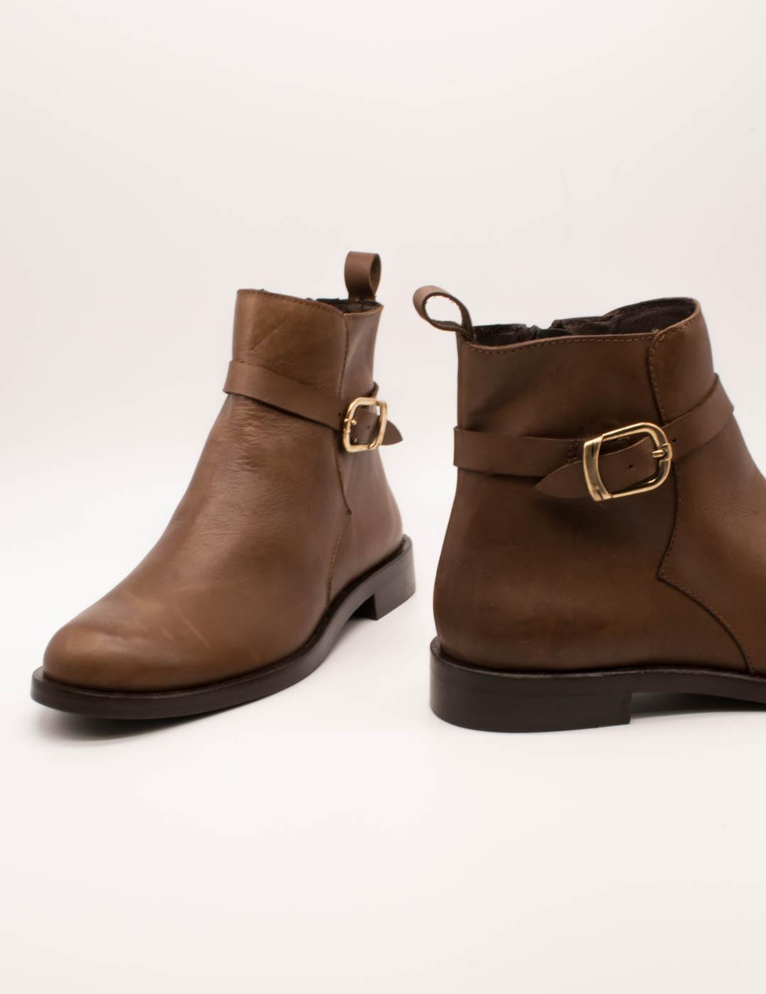 Botín Benson 8422FS Napa Alcatrao de Mujer