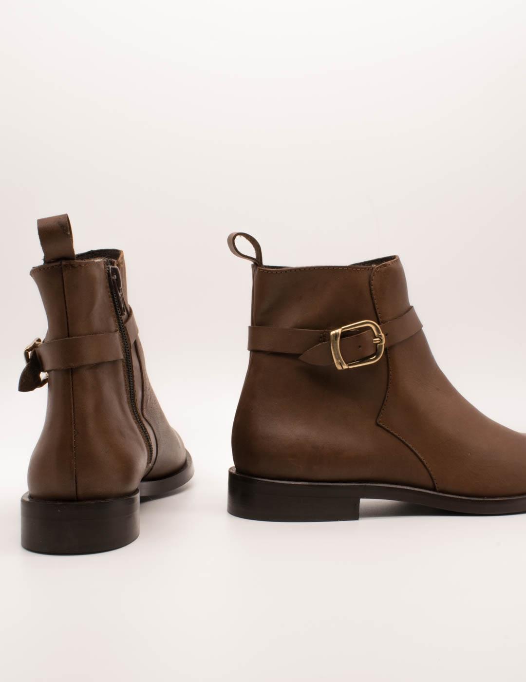 Botín Benson 8422FS Napa Alcatrao de Mujer