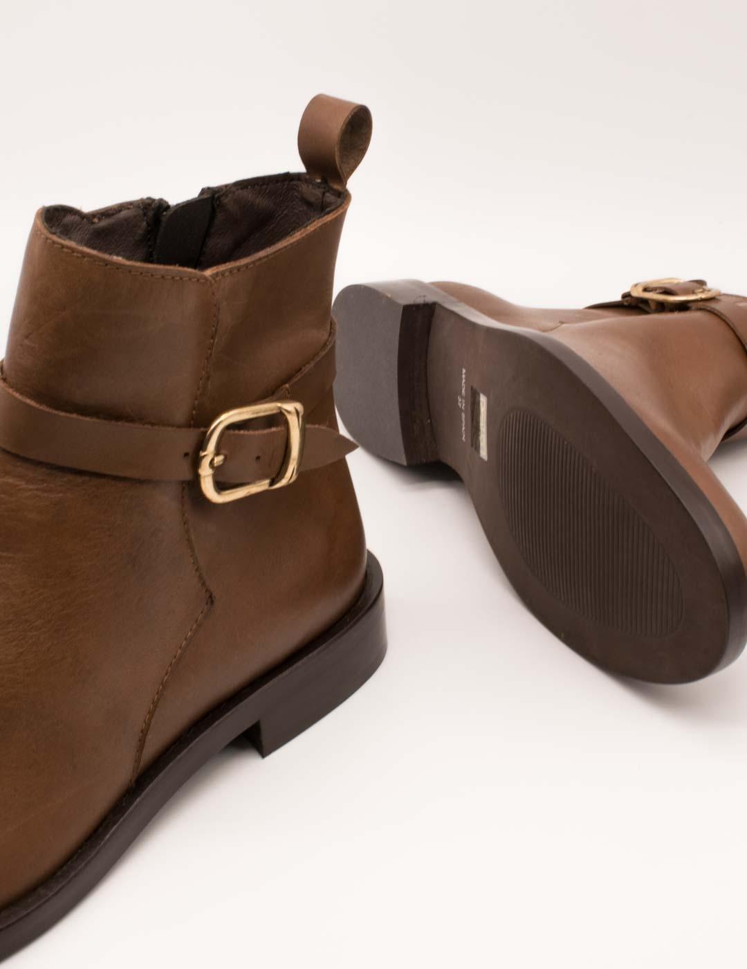 Botín Benson 8422FS Napa Alcatrao de Mujer