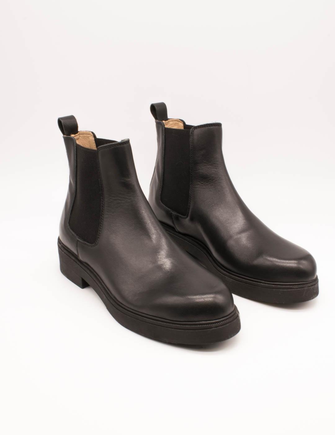 Botín Benson 84710 Napa Negro de Mujer