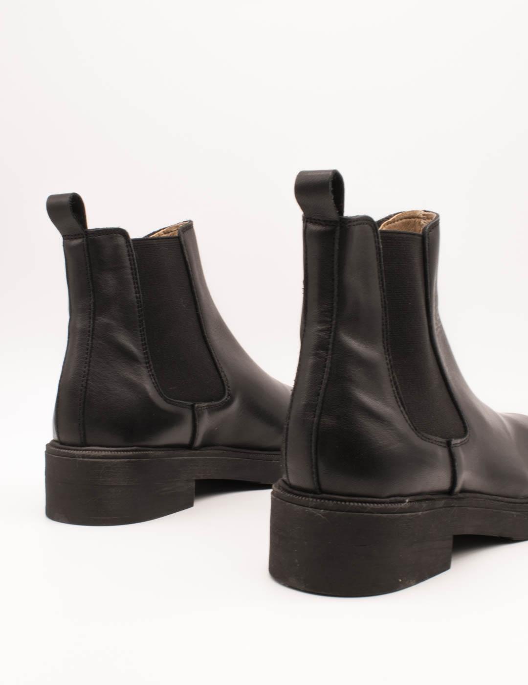 Botín Benson 84710 Napa Negro de Mujer