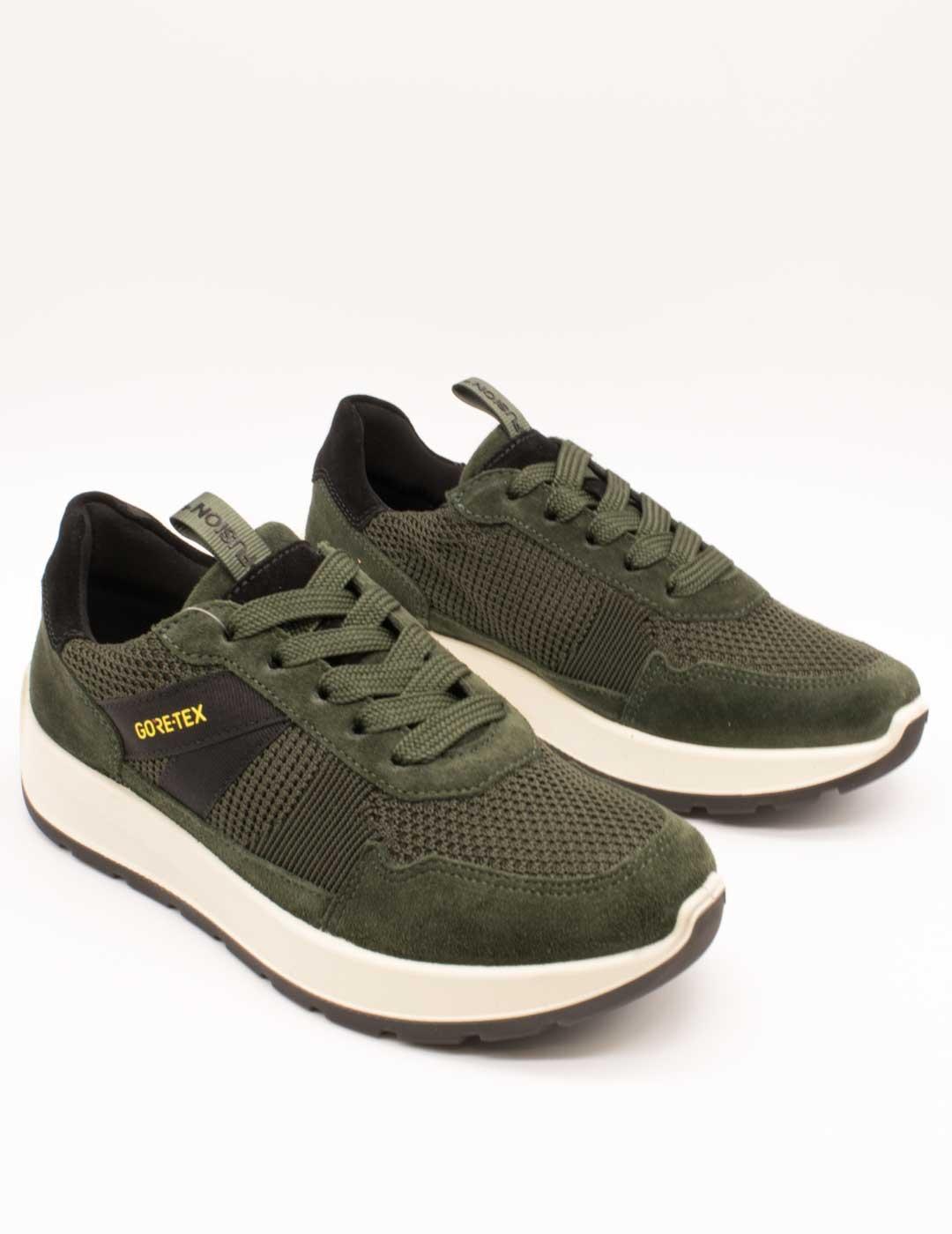 Deportivo Ara 12-25110-10 Hy-Velour Fango de Mujer