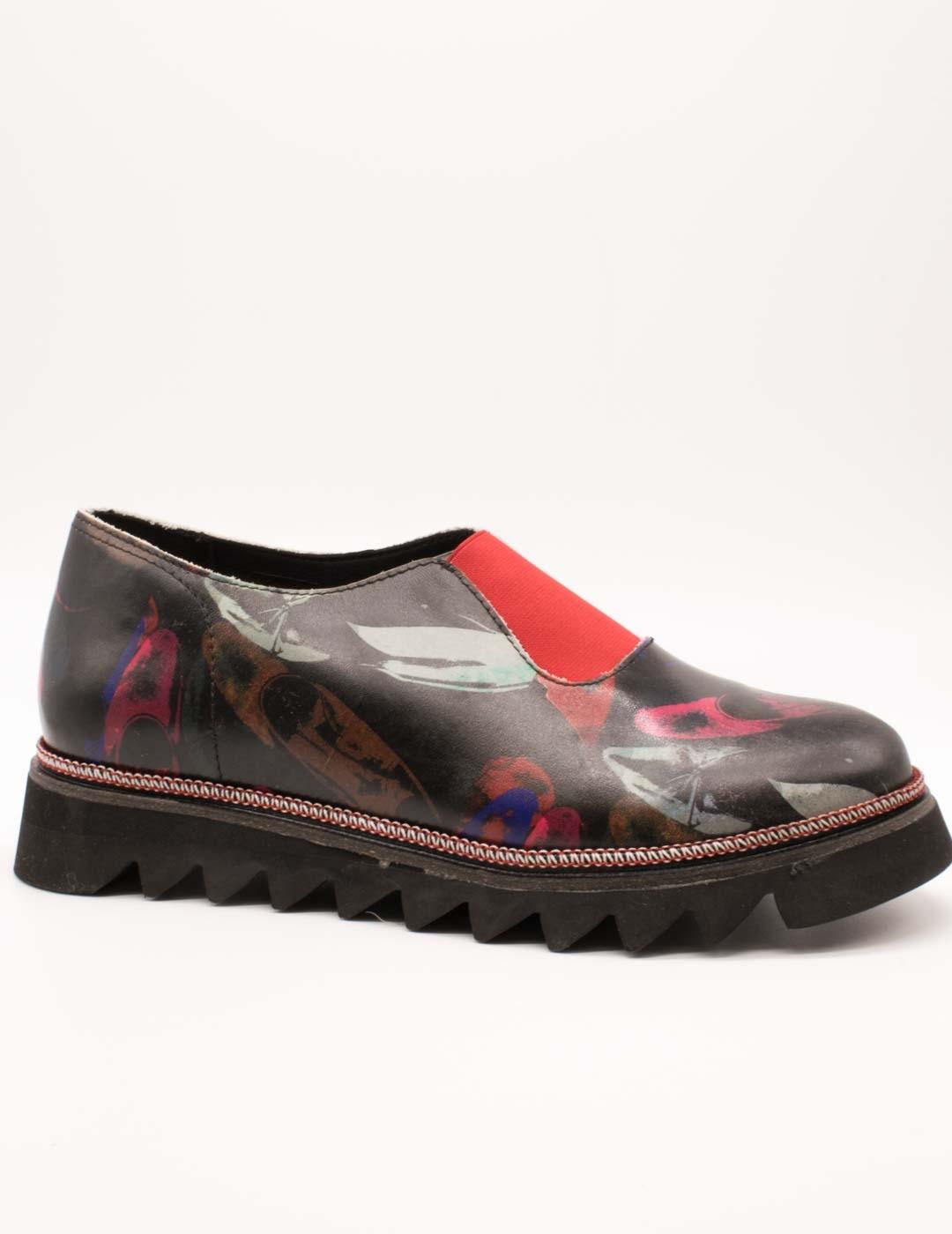 Zapato Clamp Art Andy Befin Multicolor de Mujer