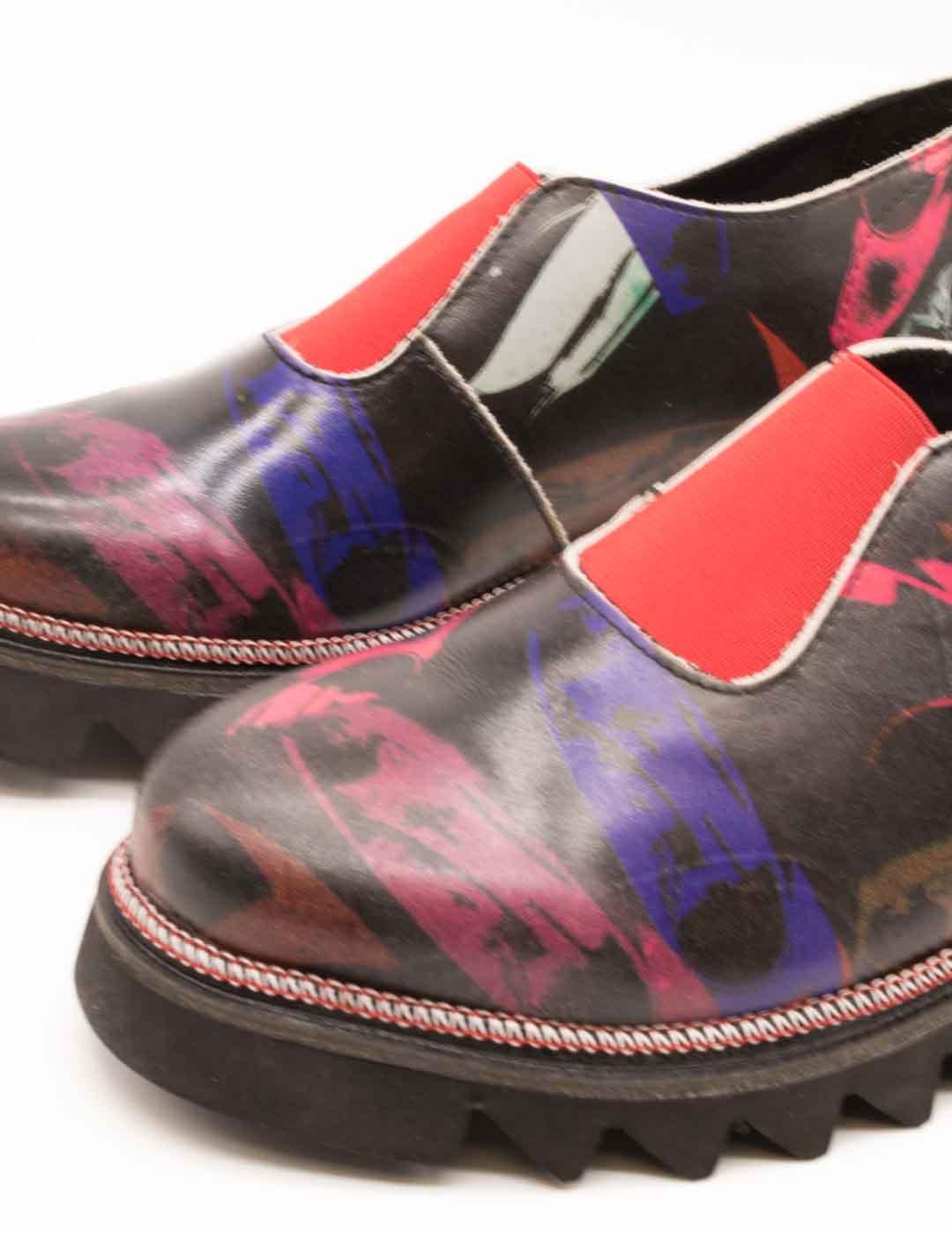 Zapato Clamp Art Andy Befin Multicolor de Mujer