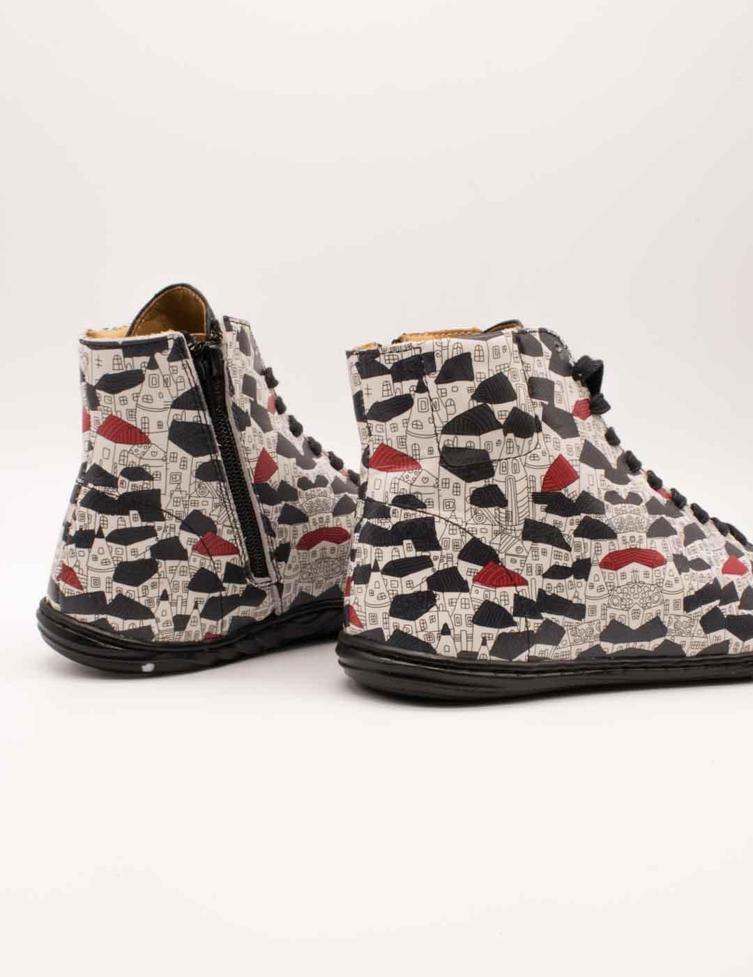 Botín Clamp 10954-05 Art Footana Multicolor de Mujer