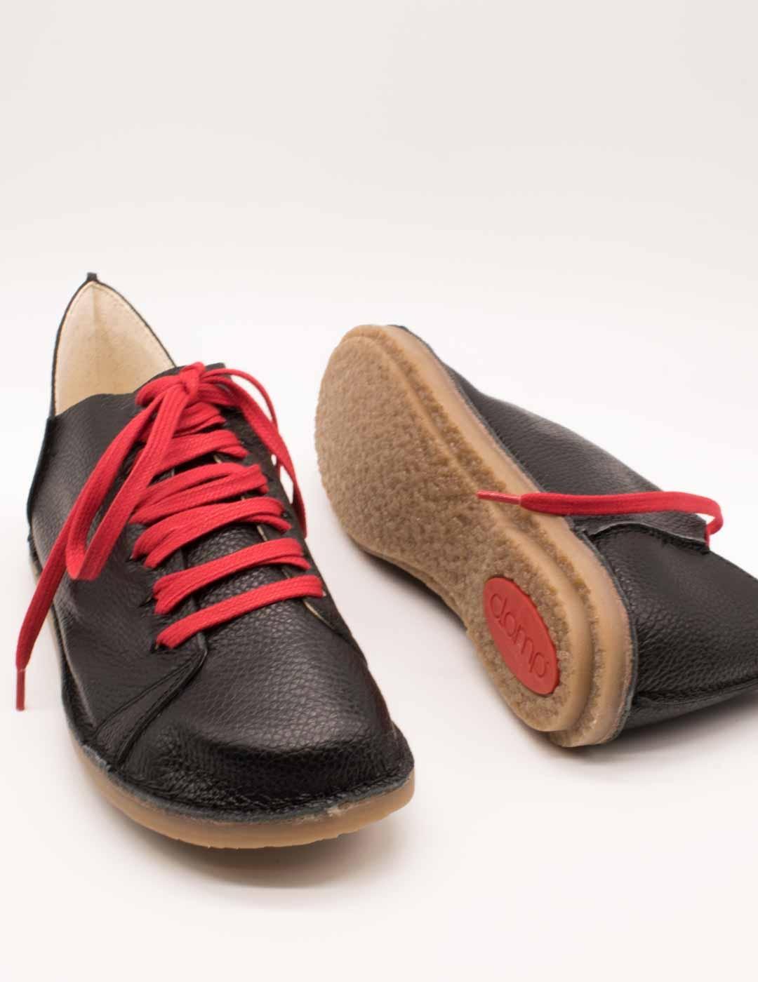 Zapato Clamp 11054 Art Lastro Negro de Mujer