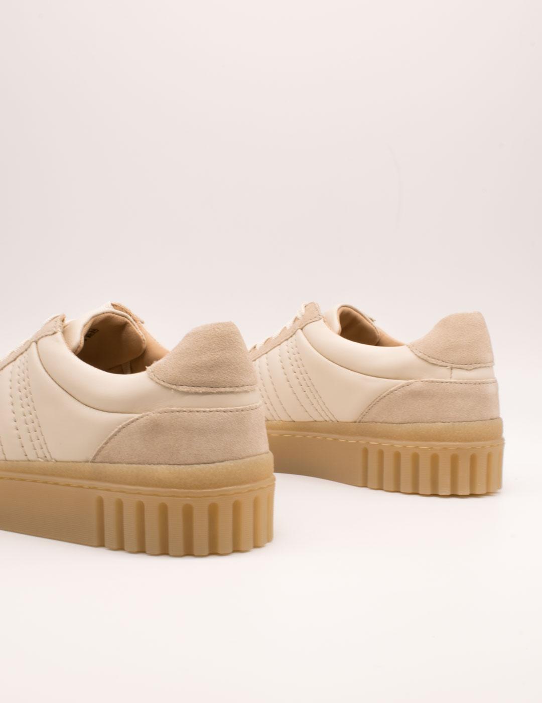 Deportivo Clarks 26183112 Mayhill Lace sand de Mujer