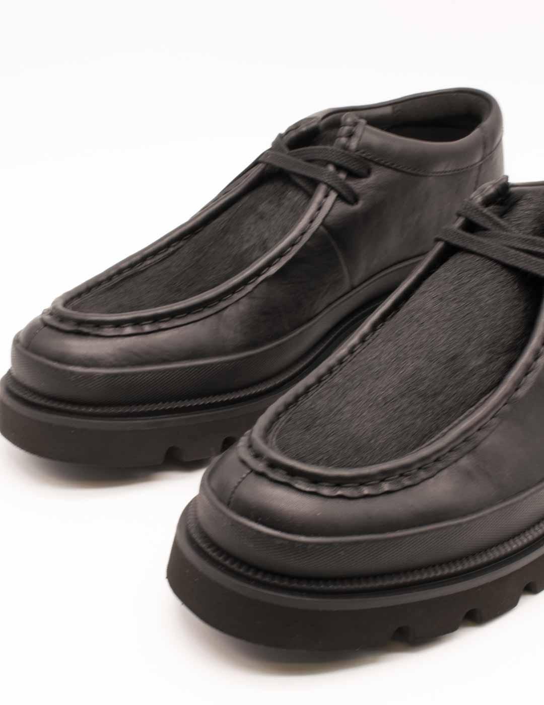 Zapato Clarks 26183896 Badell Seam Black de Hombre