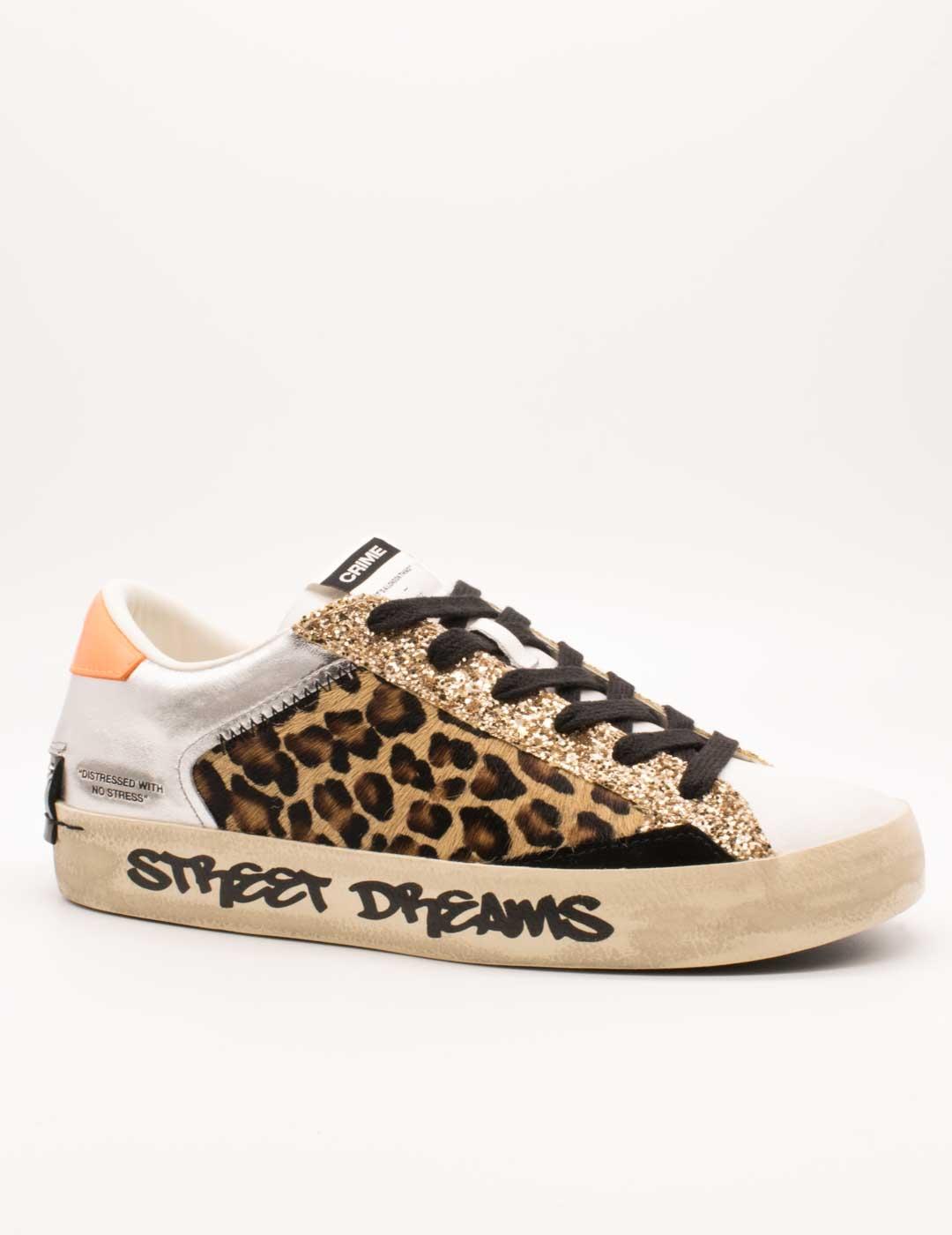 Deportivo Crime London 25004AA8 Distressed Multi de Mujer