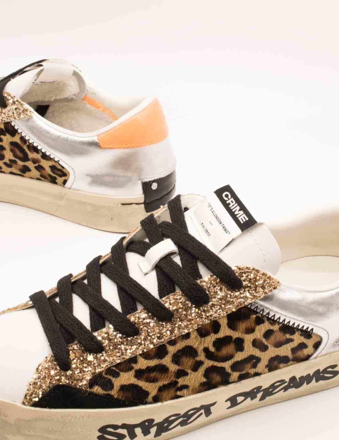 Deportivo Crime London 25004AA8 Distressed Multi de Mujer