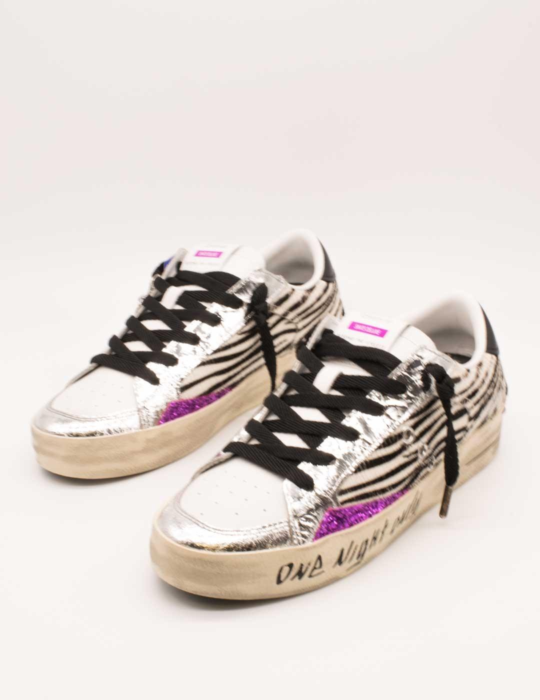 Deportivo Crime London 25107AA8 SK8 Deluxe Multi de Mujer