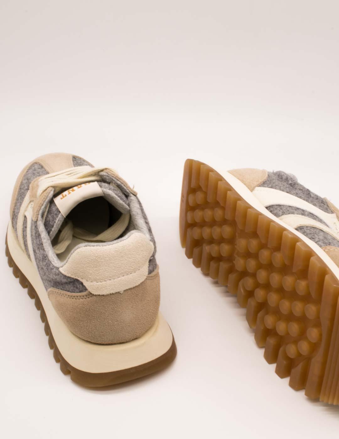 Deportivo Gant 31538985-G17 Caffay Sand-Gray de Mujer