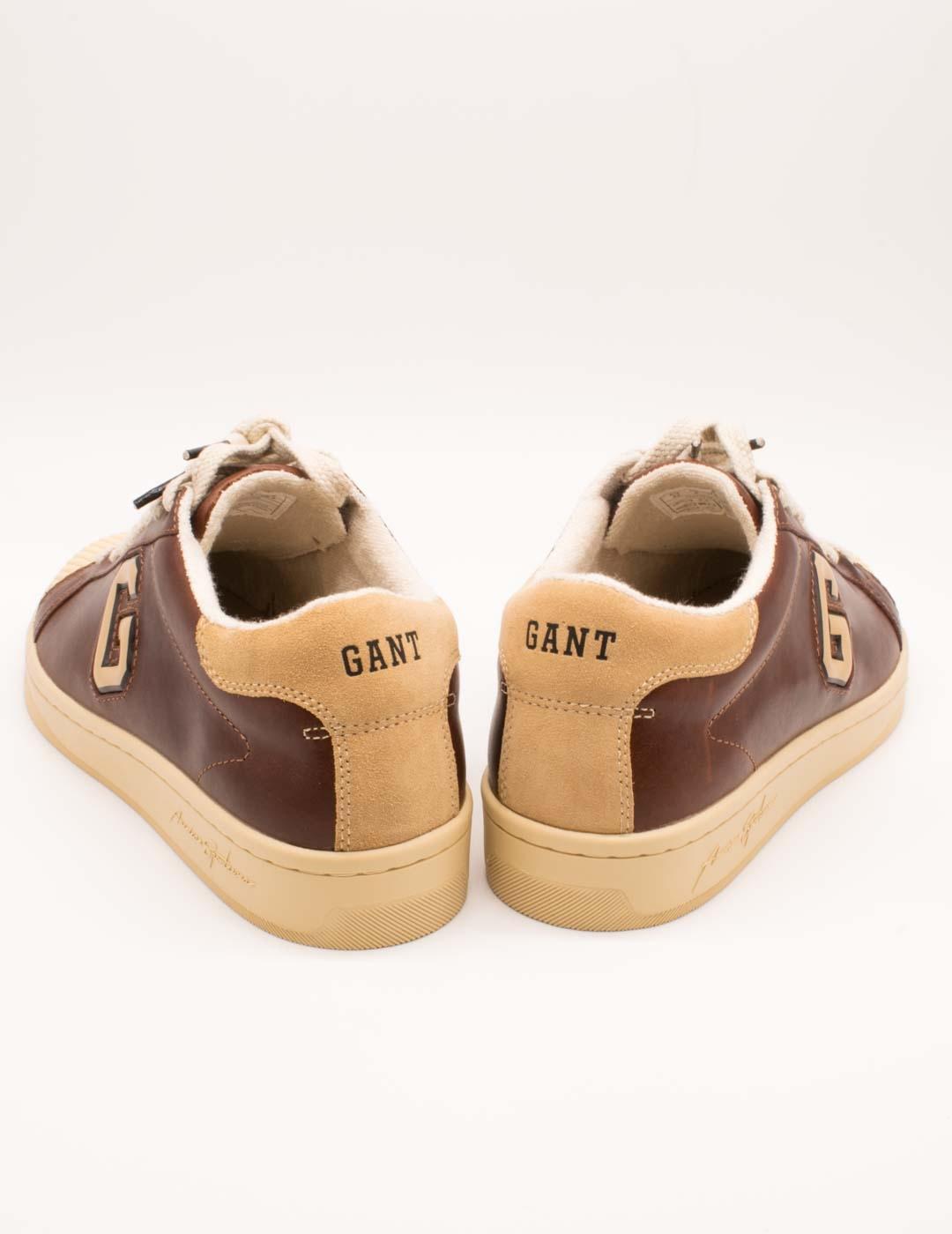 Deportivo Gant 31631029-G45 Prepus Cognac de Hombre