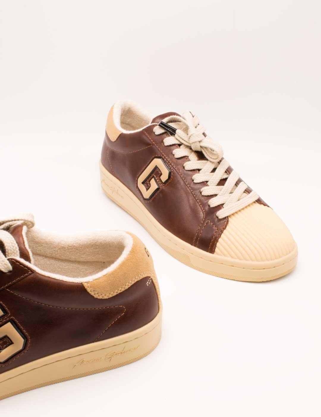 Deportivo Gant 31631029-G45 Prepus Cognac de Hombre