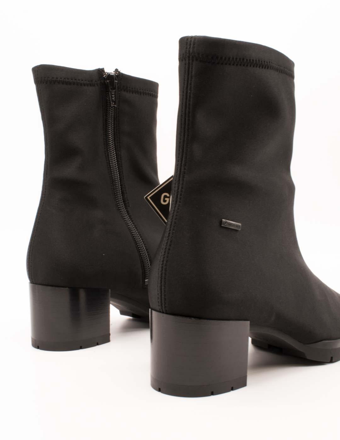 Botín Hogl 134828-0100 Dry-Stretch Schwarz de Mujer