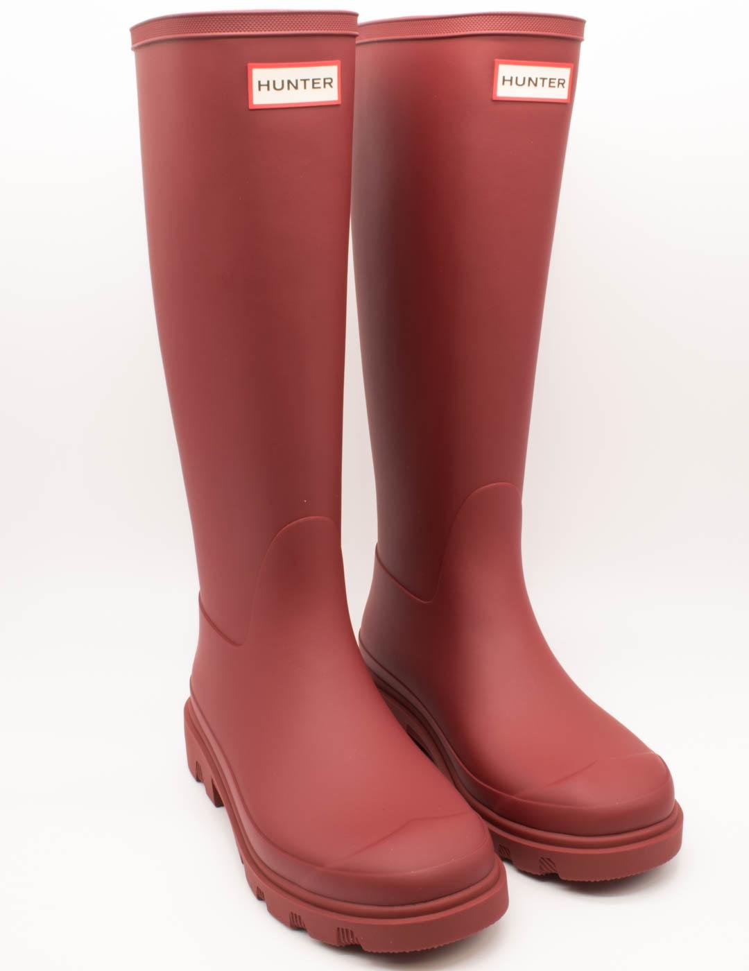 Bota Hunter H25FRU0001251-0ME Downpour Merlot de Mujer