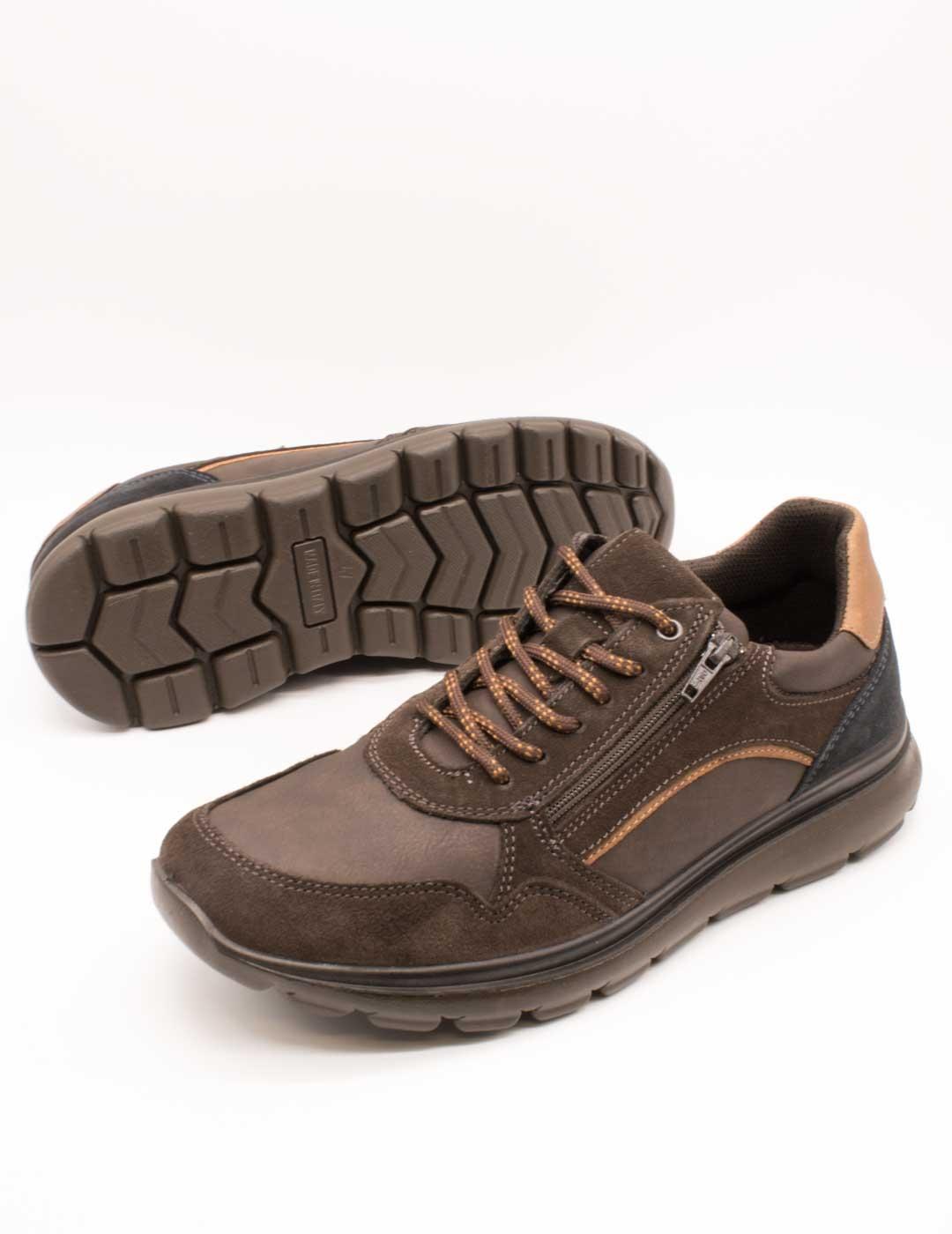 Zapato Imac 852421-7025-009 Caffe de Hombre