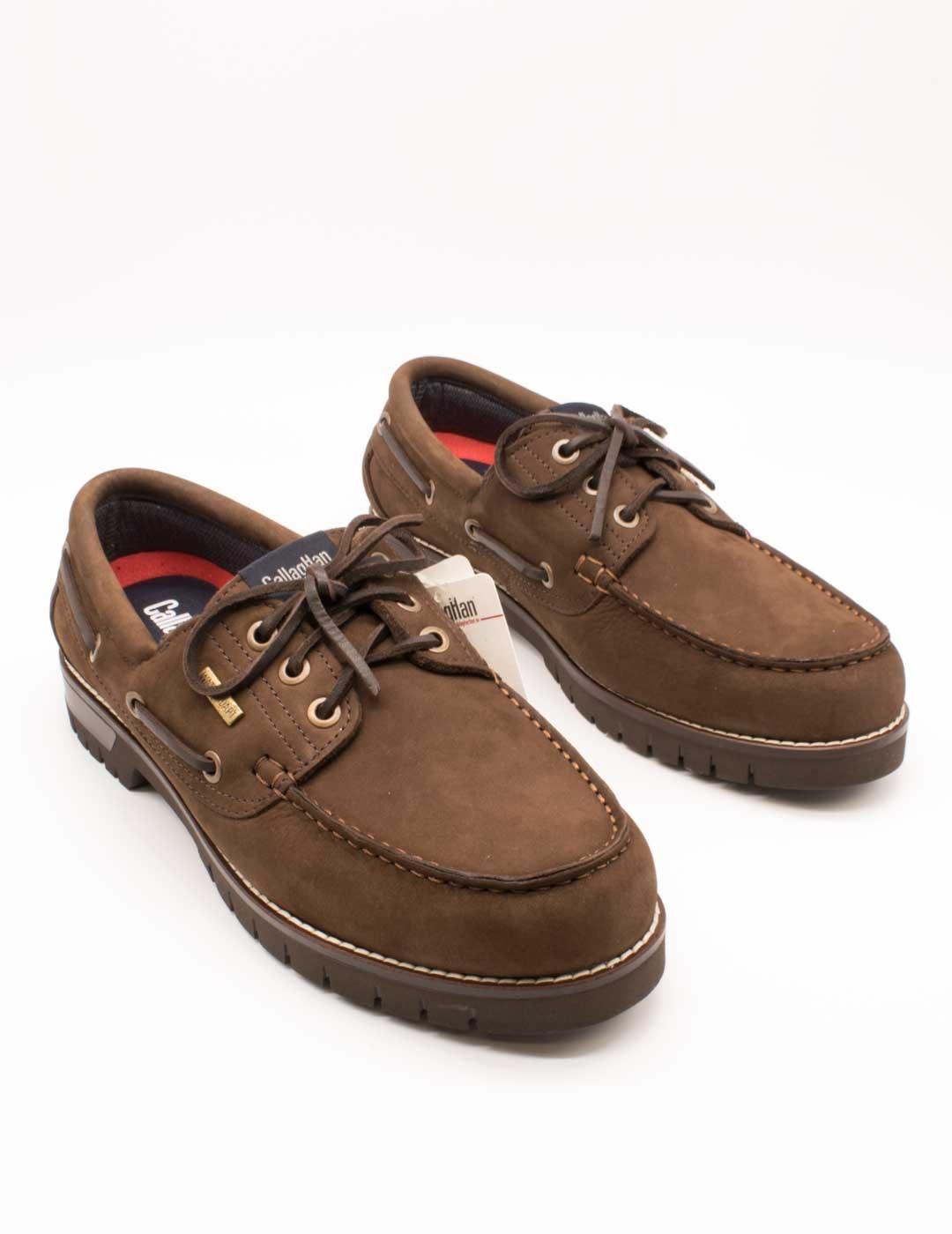 Zapato Callaghan 50100 N.val Hidro Marrón de Hombre