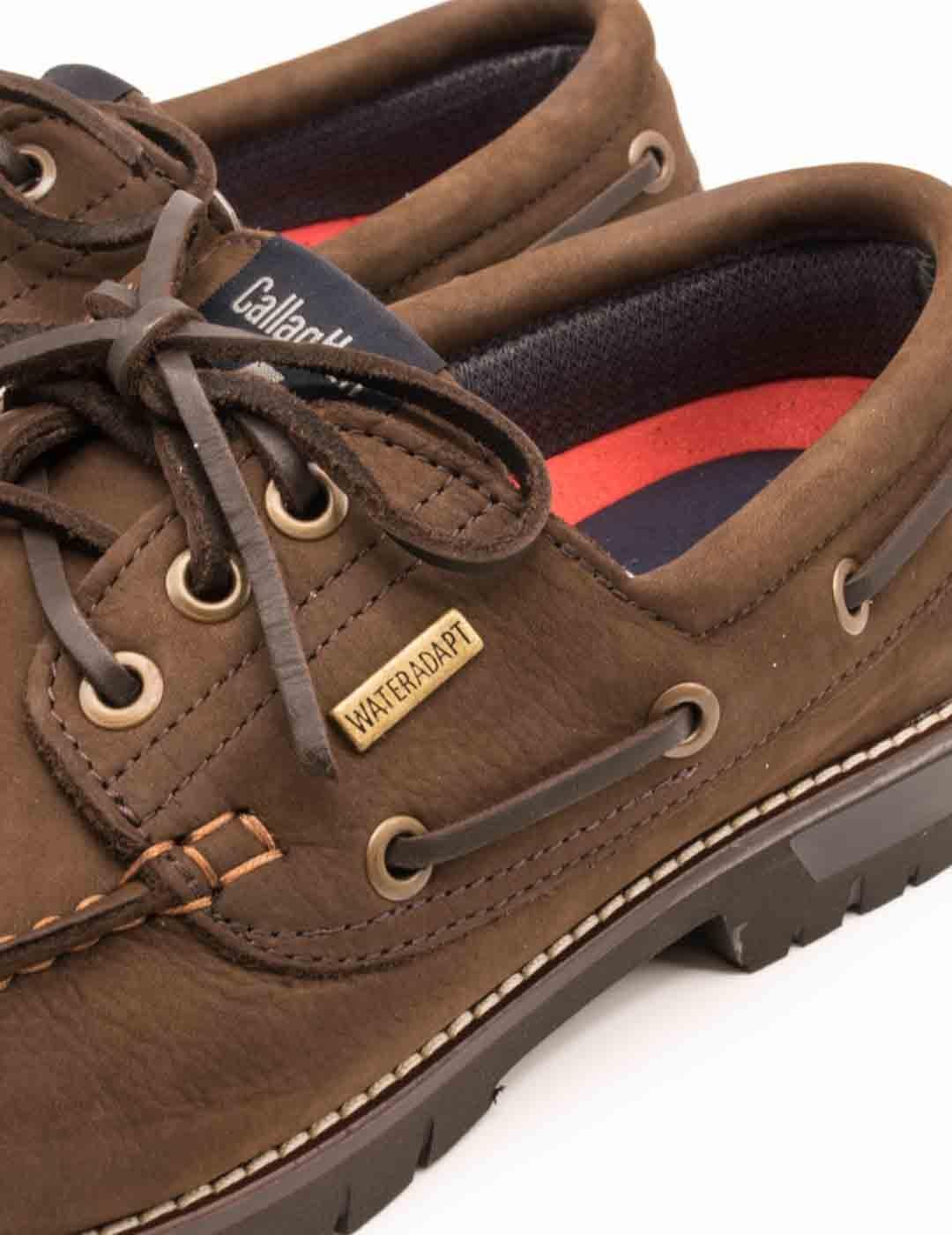 Zapato Callaghan 50100 N.val Hidro Marrón de Hombre