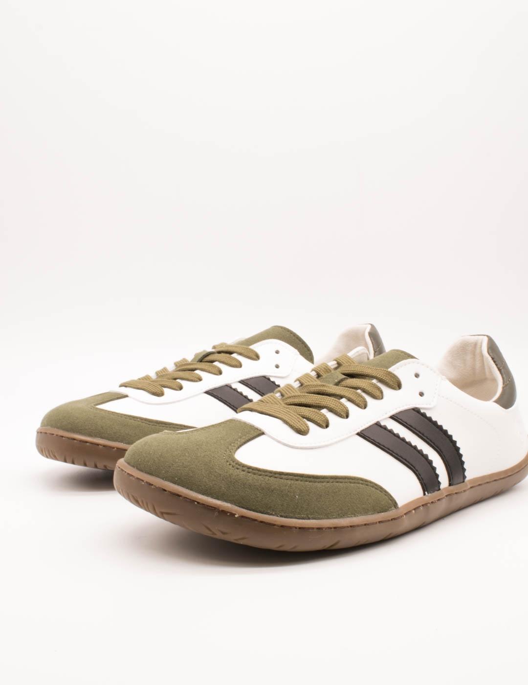 Deportivo Coqueflex 4415 Suede Micropelle kaki de Hombre