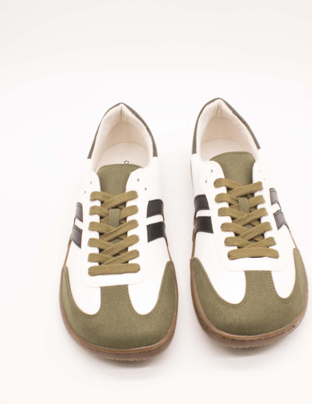 Deportivo Coqueflex 4415 Suede Micropelle kaki de Hombre