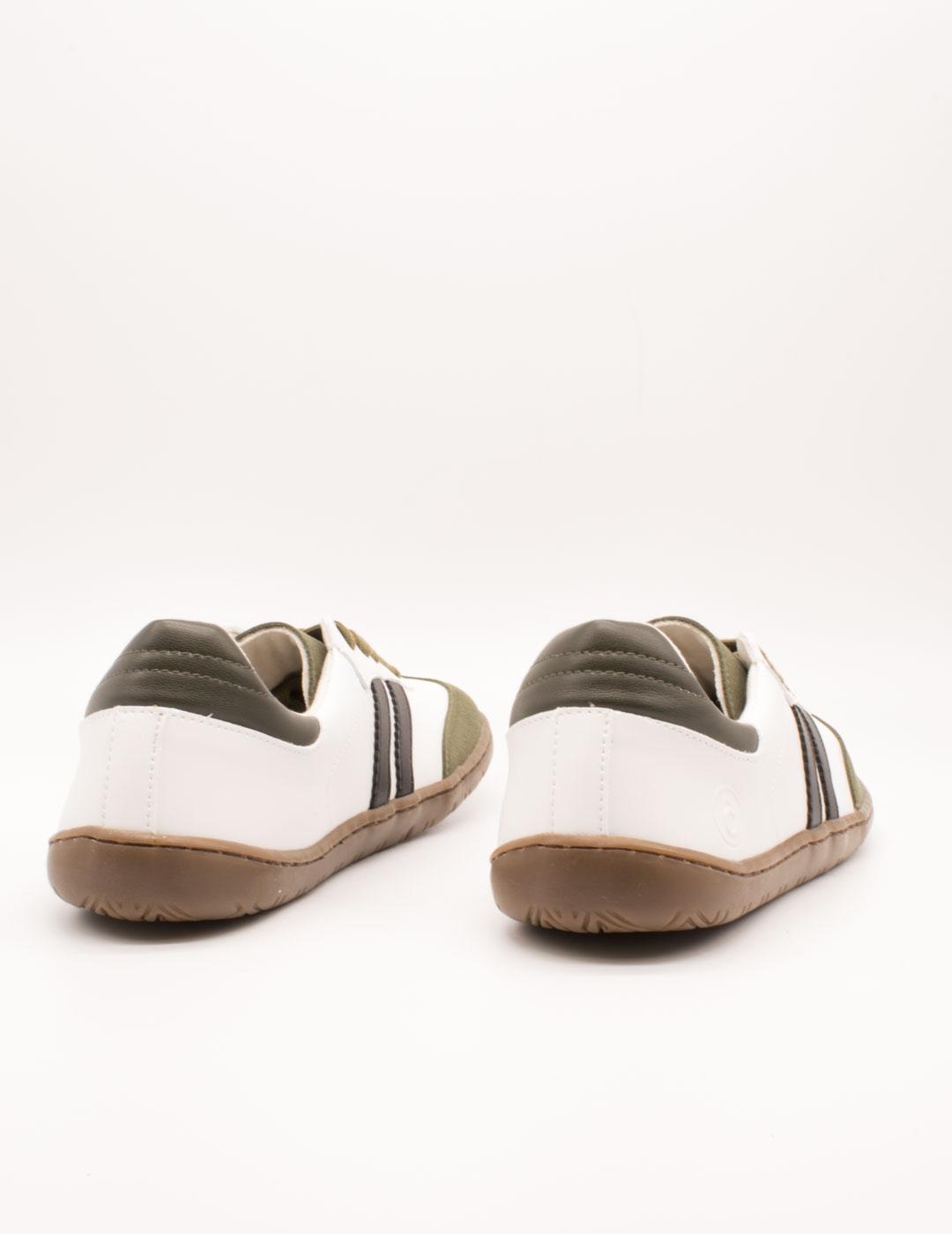 Deportivo Coqueflex 4415 Suede Micropelle kaki de Hombre