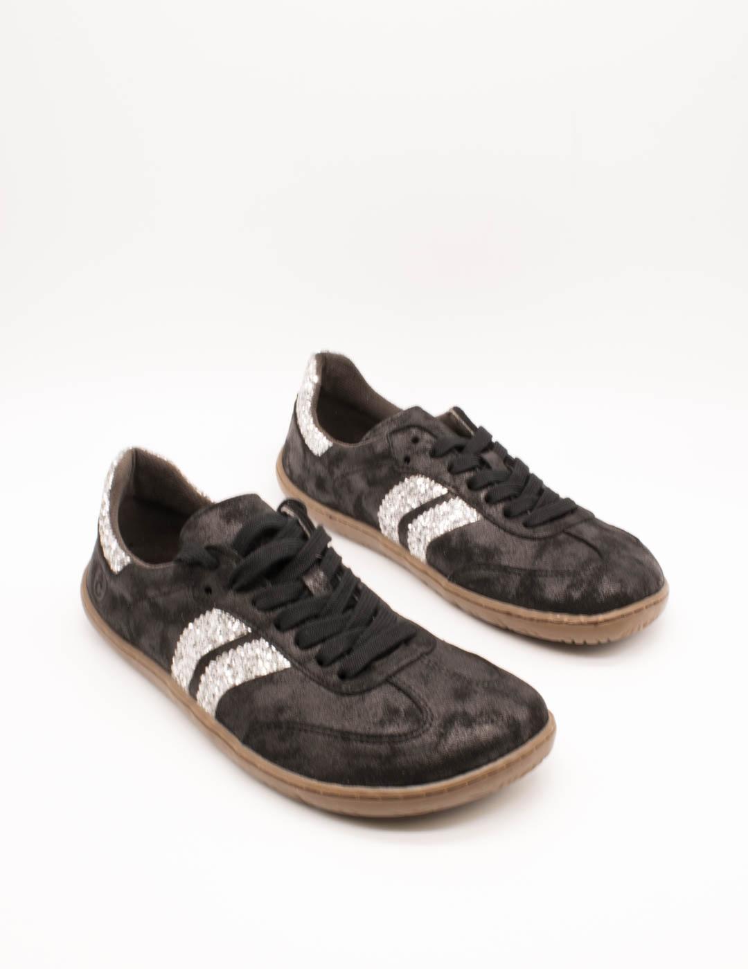 Deportivo Coqueflex 4415 Microstar Gliter Negro de Mujer