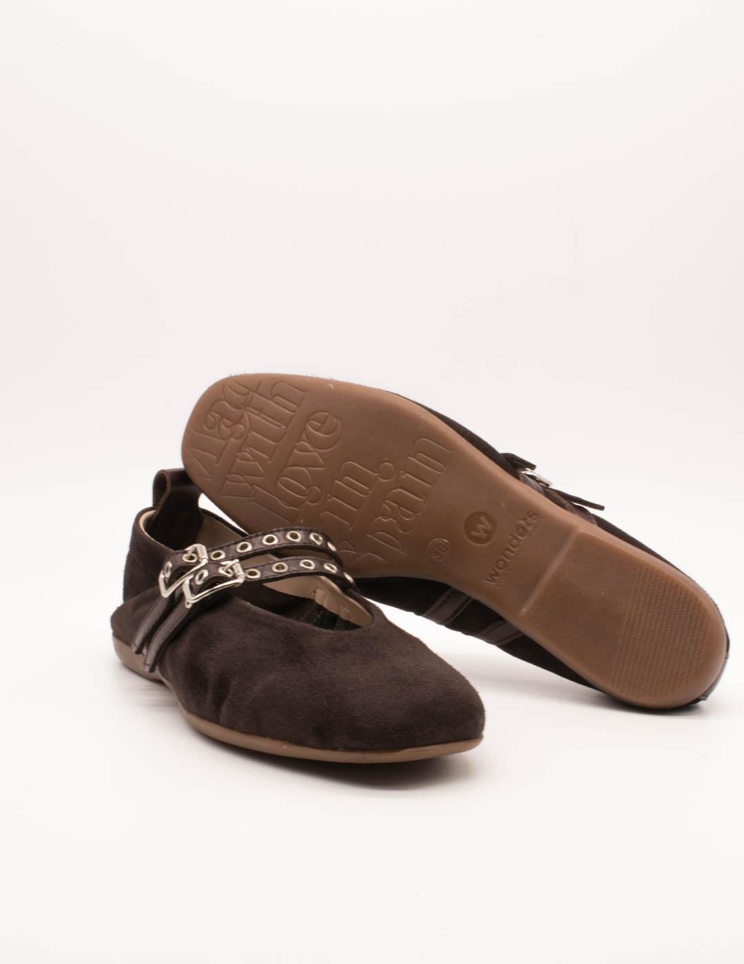 Bailarina Wonders A-86133 Ante Velvet Testa de Mujer