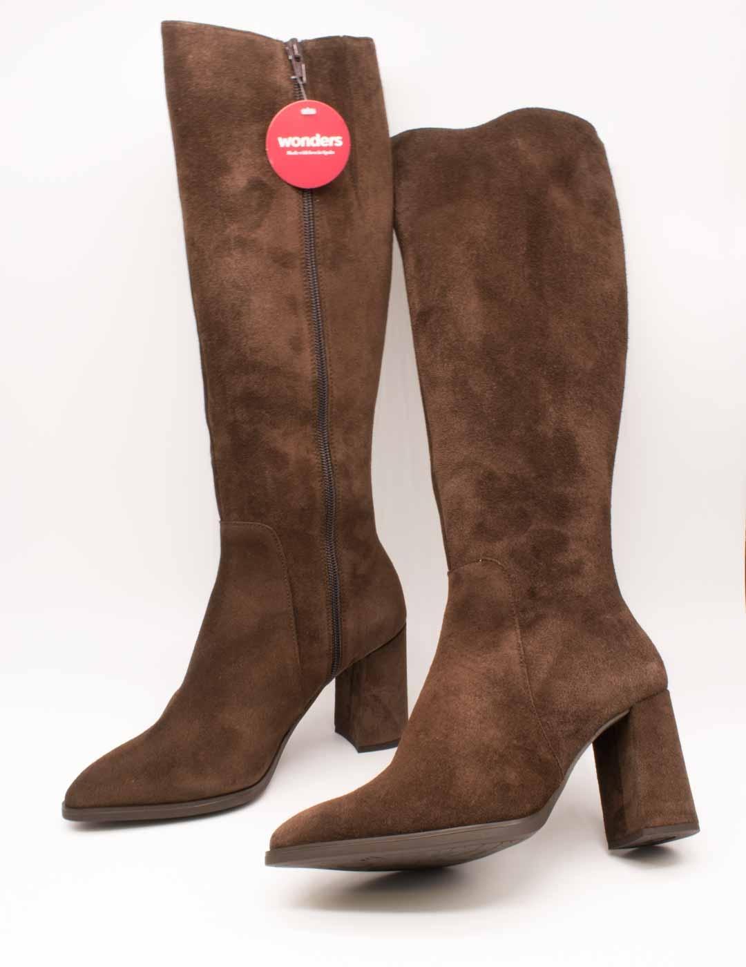 Bota Wonders M-5432 Luxe Testa de Mujer