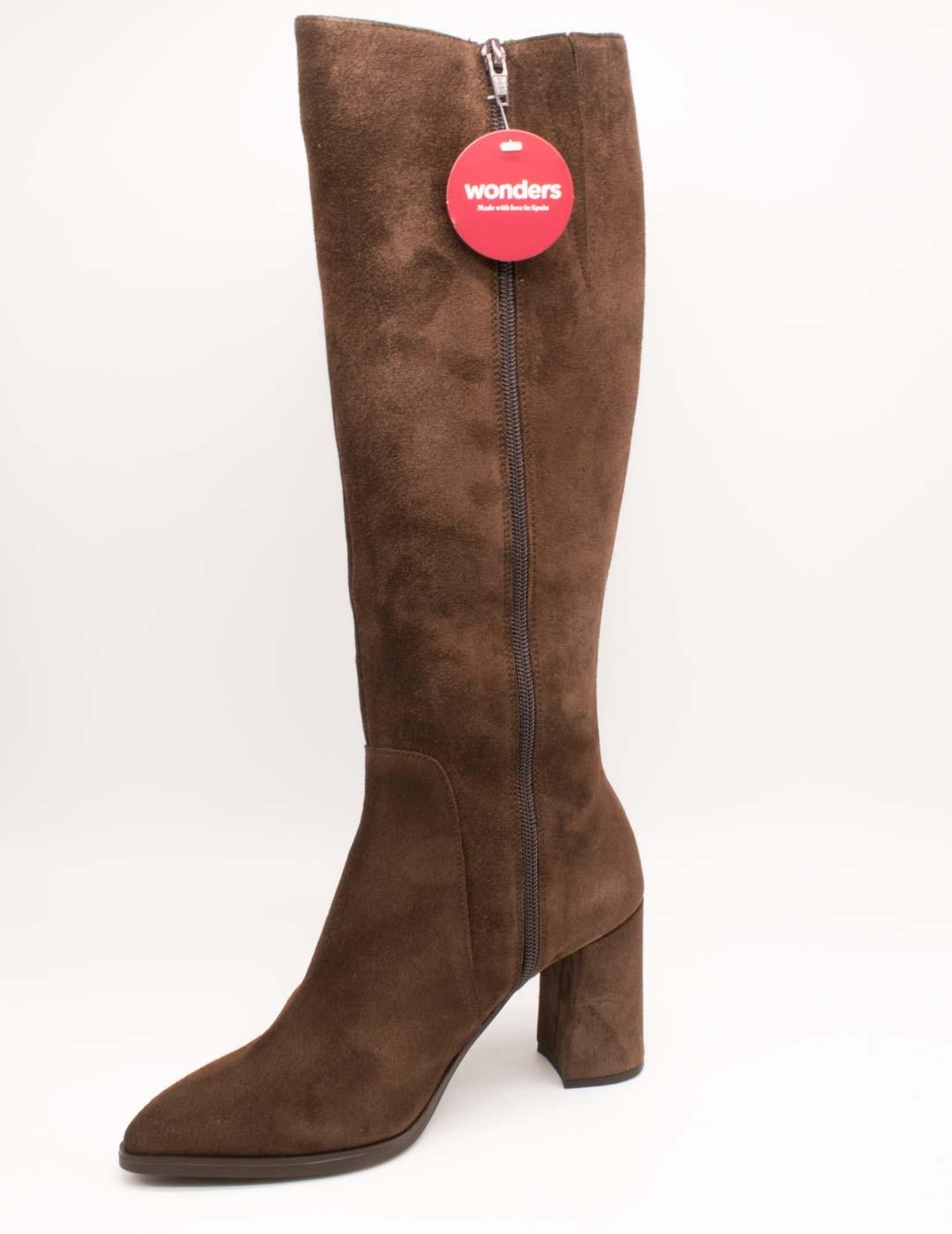 Bota Wonders M-5432 Luxe Testa de Mujer