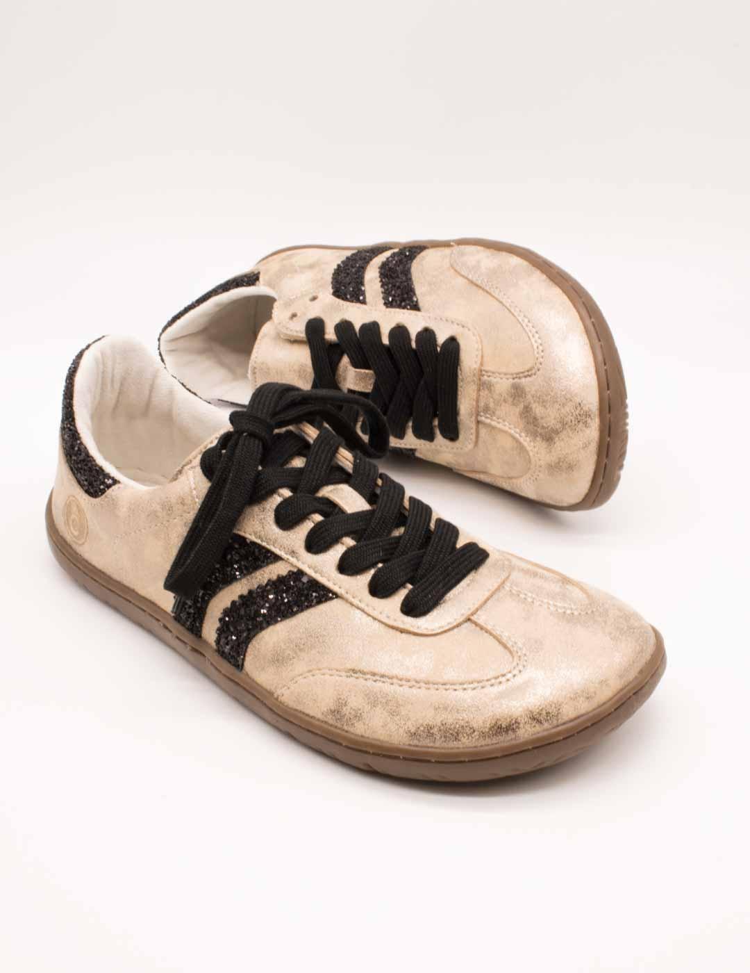 Deportivo Coqueflex 4415 Microstar Glitter Sabbia de Mujer