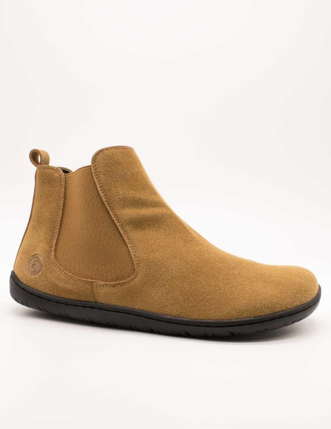 Botín Coqueflex 4368 Cow Suede Tabaco de Mujer