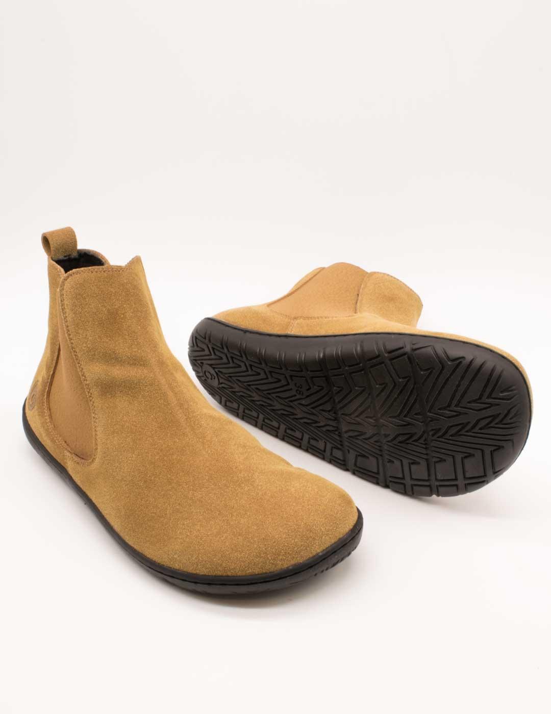 Botín Coqueflex 4368 Cow Suede Tabaco de Mujer