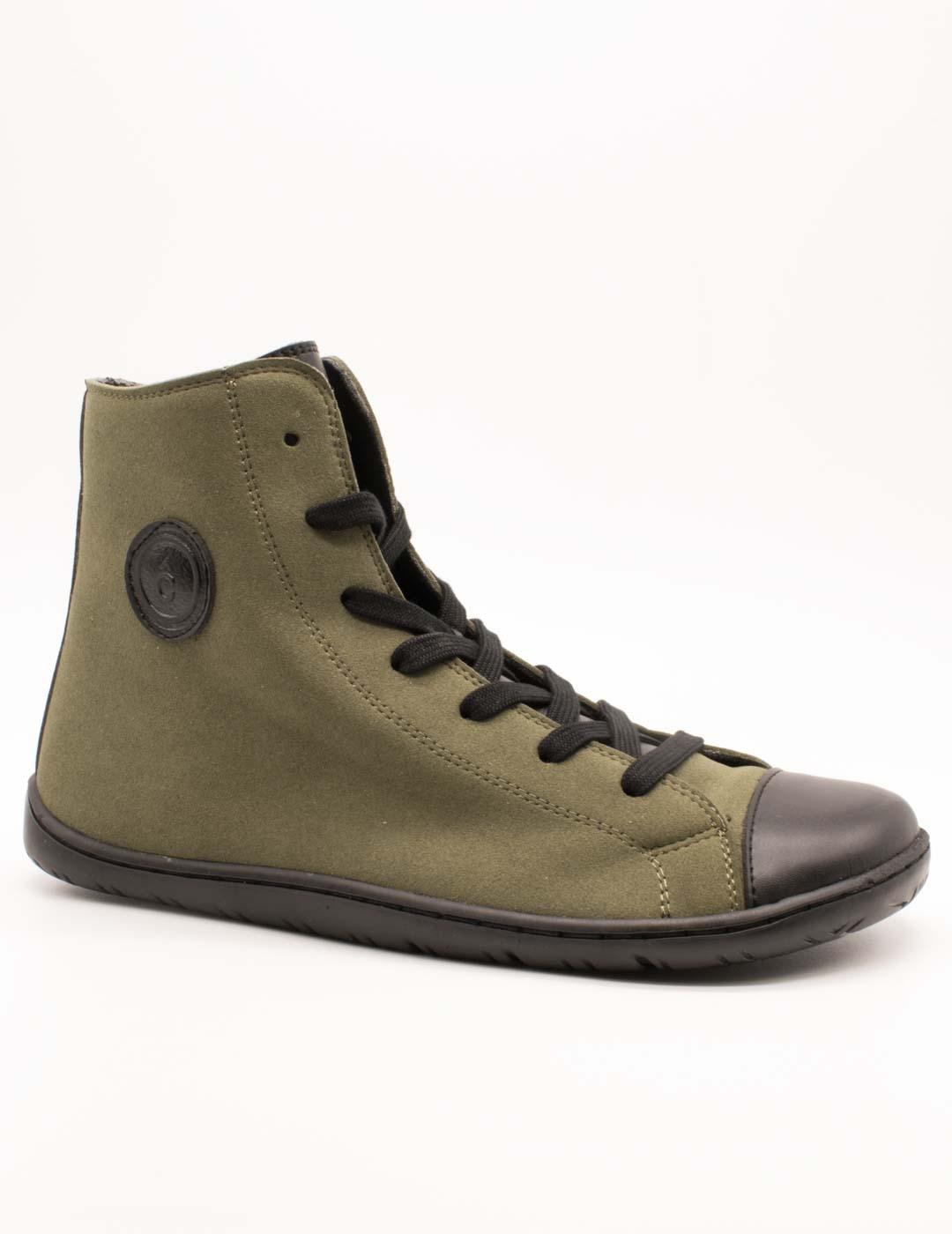 Botín Coqueflex 4366 Cow Suede Verde de Mujer