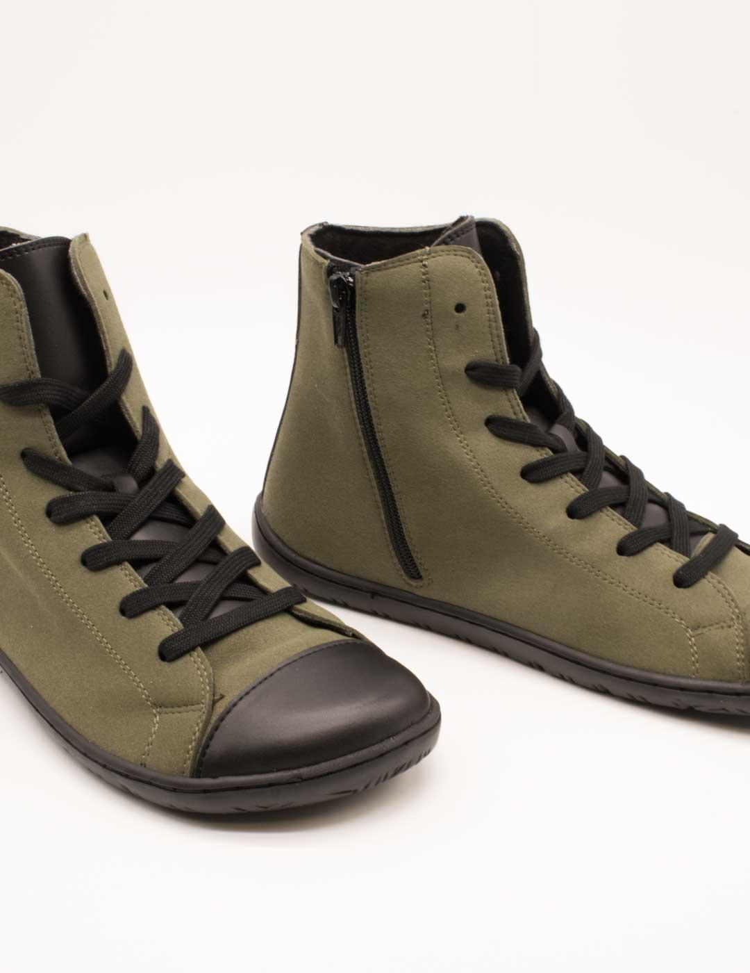 Botín Coqueflex 4366 Cow Suede Verde de Mujer